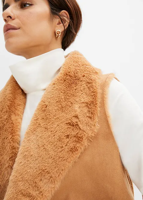 Gilet van imitatiebont, bonprix