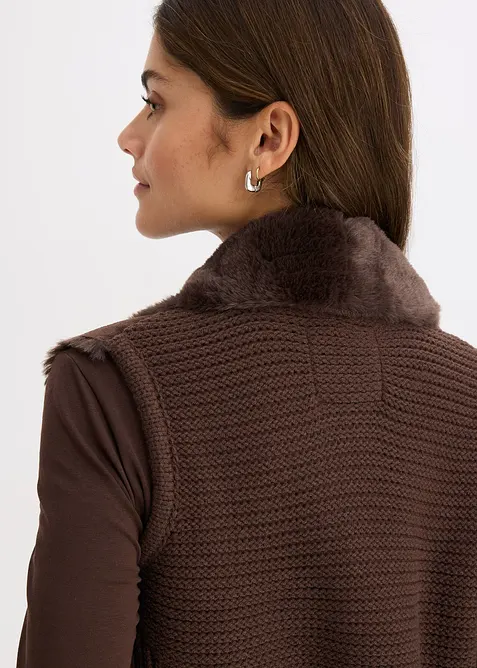 Gilet van imitatiebont, bonprix