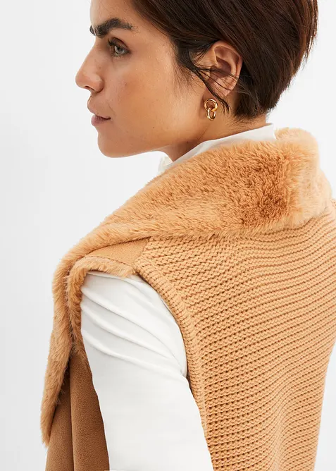 Gilet van imitatiebont, bonprix