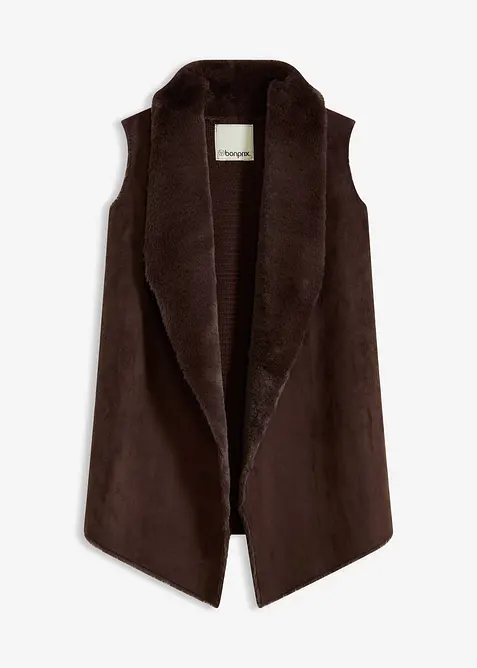 Gilet van imitatiebont, bonprix
