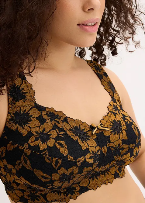 Steun bh zonder beugels met gewatteerde bandjes, bonprix