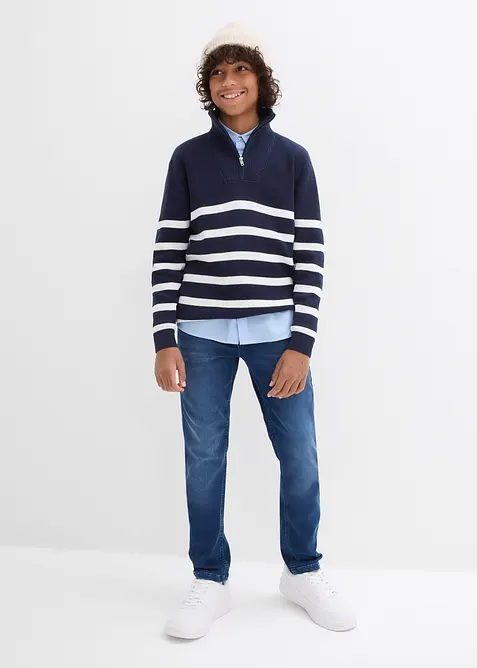 Slim Fit sweat Jeans, straight, bonprix