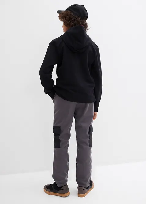 Softshell cargobroek, in de breedte verstelbaar, bonprix