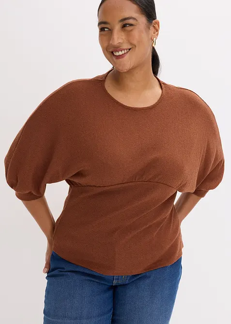 Bouclé-shirt, bonprix