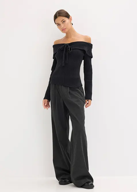 Fijn gebreide trui, bonprix