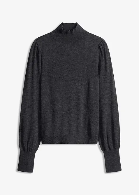 Fijn gebreide trui, bonprix