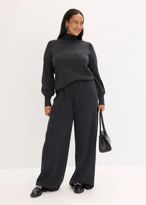 Fijn gebreide trui, bonprix