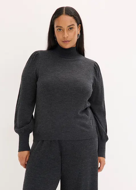 Fijn gebreide trui, bonprix