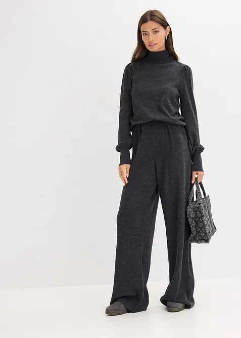 Fijn gebreide trui, bonprix