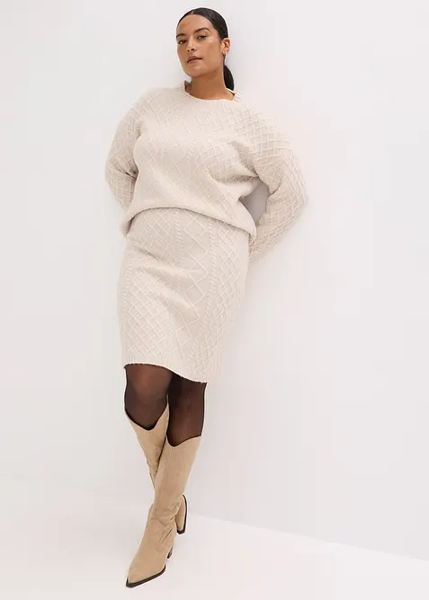 Grof gebreide trui, bonprix