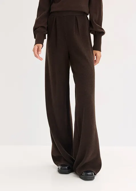 Fijngebreide broek, bonprix