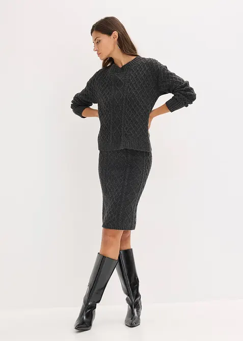 Grof gebreide trui, bonprix