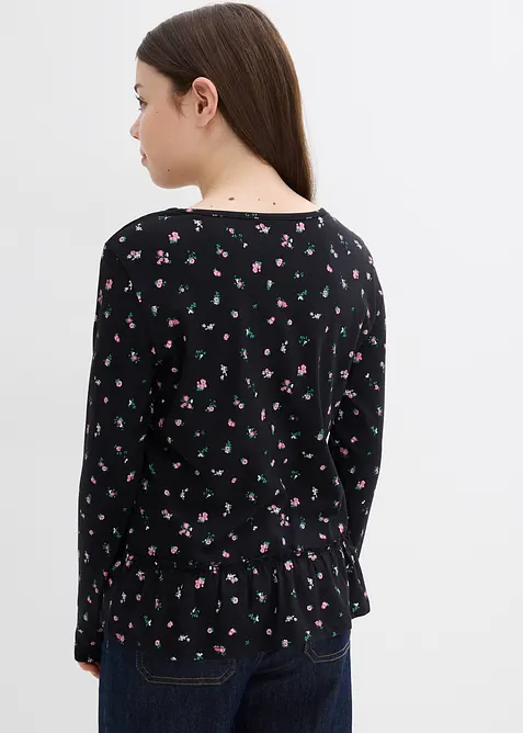 Longsleeve van een elastische katoenmix, bonprix