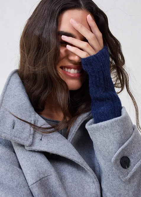 Wollen armwarmers met alpacawol, bonprix