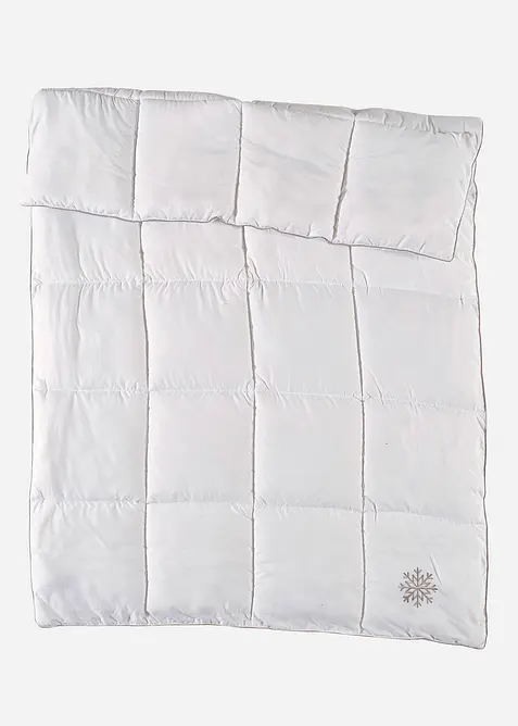 Dekbed donzen touch snowflake, warm, bonprix