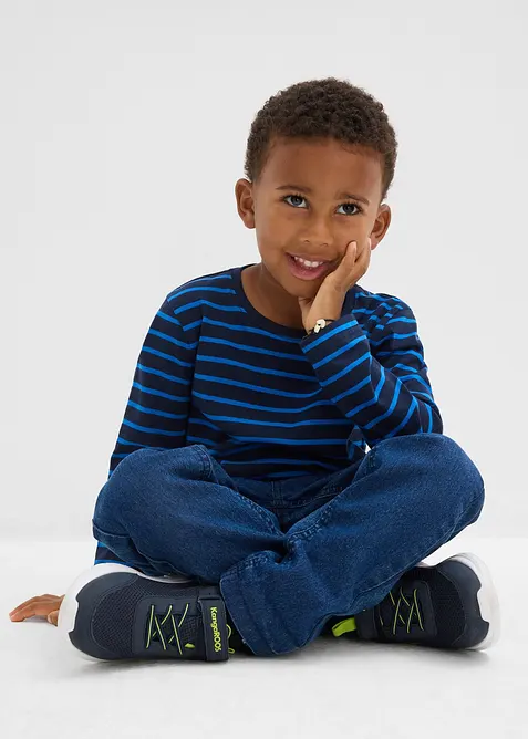 Thermojeans regular fit met jersey voering, straight, bonprix