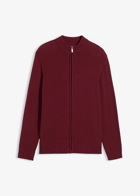 Fijn gebreid vest van puur katoen, bonprix