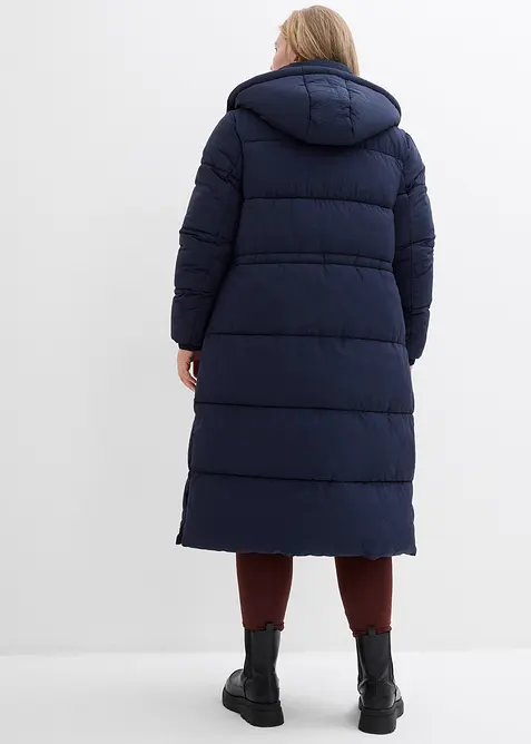 Lange gewatteerde jas, waterafstotend, bonprix