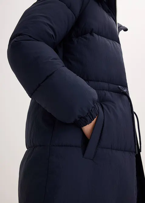 Lange gewatteerde jas, waterafstotend, bonprix