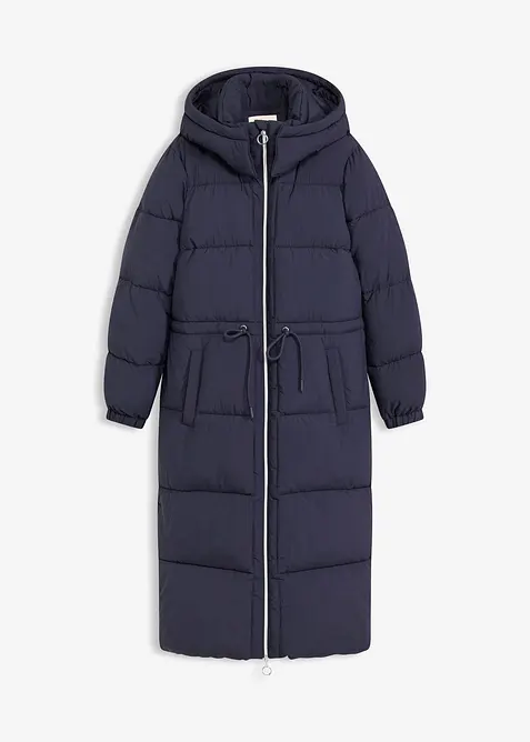 Lange gewatteerde jas, waterafstotend, bonprix