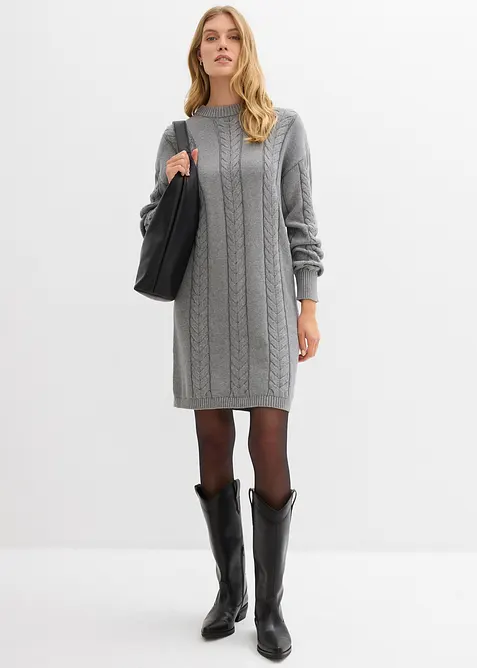 Gebreide jurk, bonprix