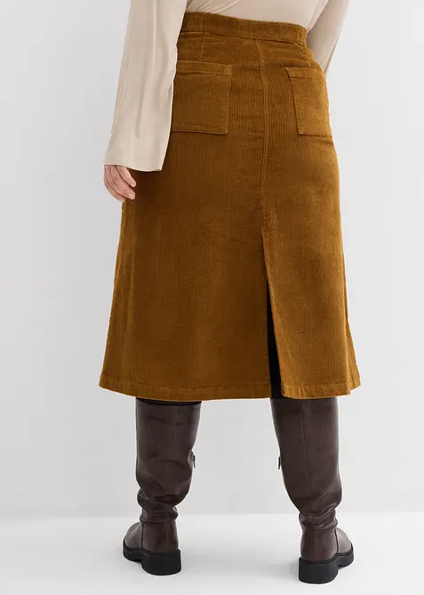 Corduroy midirok, bonprix