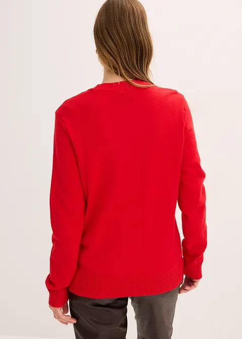 Lang vest in een zachte viscosemix, bonprix