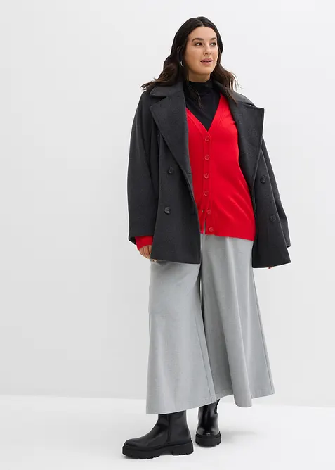 Lang vest in een zachte viscosemix, bonprix