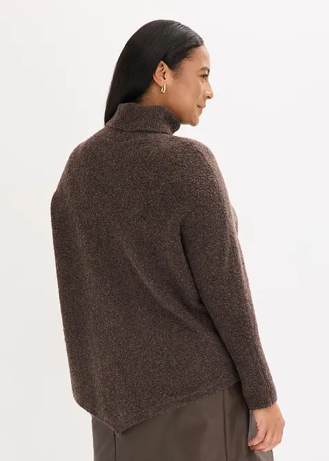 Oversized poncho trui, bonprix