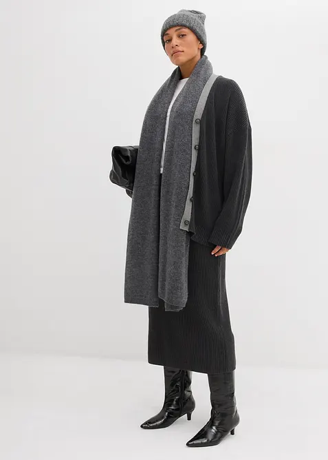 Fijn gebreid vest, bonprix