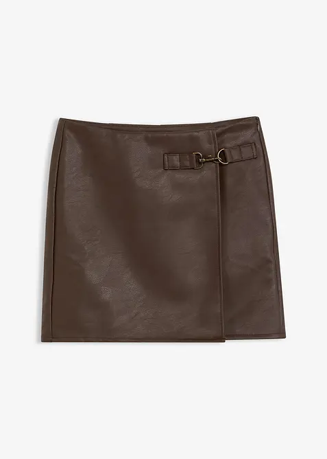 Imitatieleren rok, bonprix