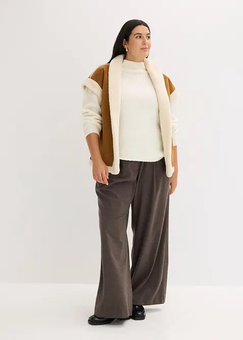 Imitatie lammy gilet, bonprix