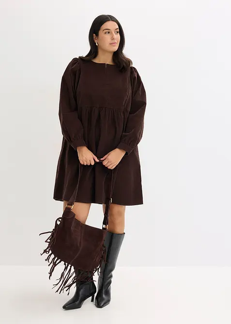 Corderoy jurk van katoen, bonprix