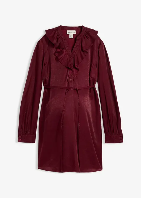 Zwangerschapsblouse van zacht satijn, bonprix