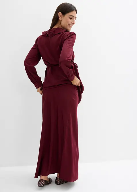 Zwangerschapsrok van satijn, bonprix