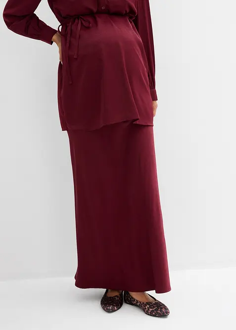 Zwangerschapsrok van satijn, bonprix