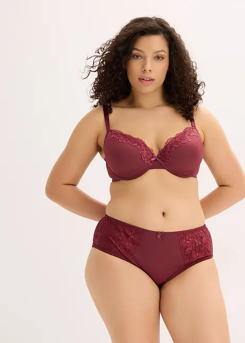 Voorgevormde beugel bh met gerecycled polyamide (set van 3), bonprix