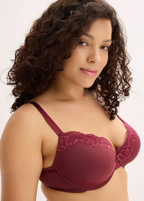 Voorgevormde beugel bh met gerecycled polyamide (set van 3), bonprix