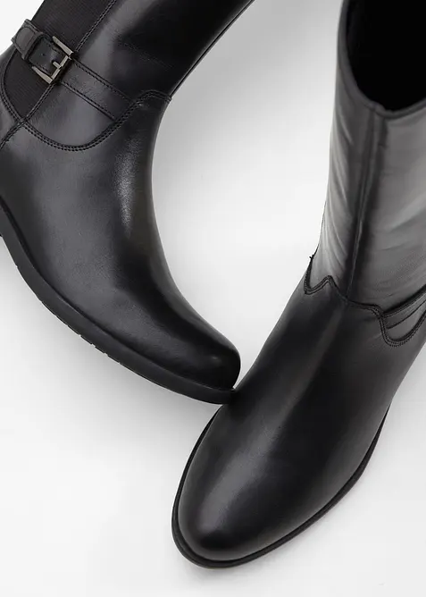 Leren laarzen, bonprix