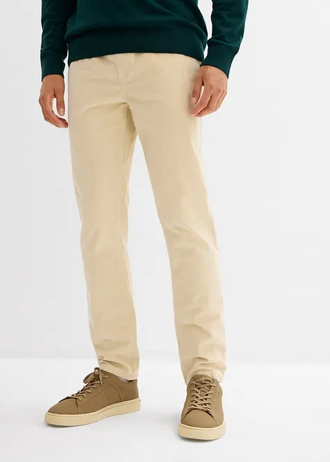 Regular fit corduroy instapbroek, straight, bonprix