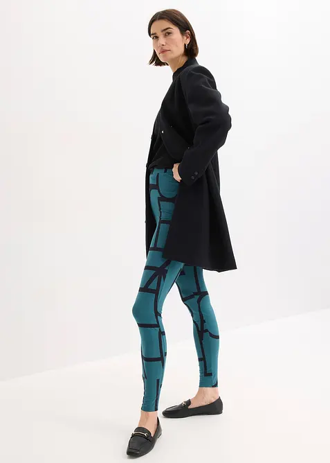 Legging met print, bonprix