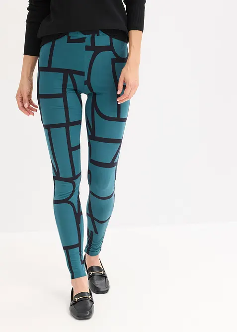 Legging met print, bonprix