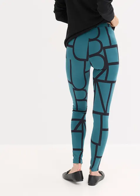 Legging met print, bonprix