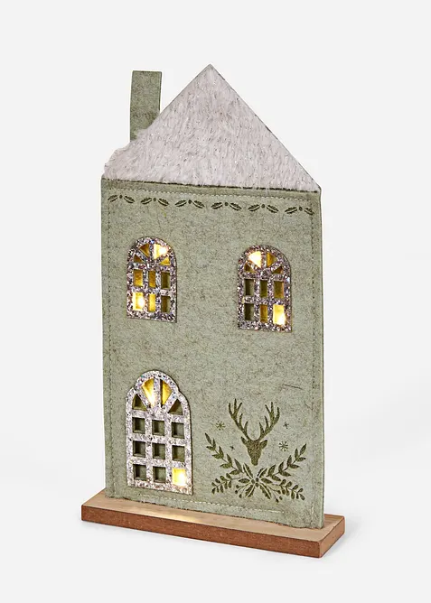 Decoratief huis met LED, bonprix