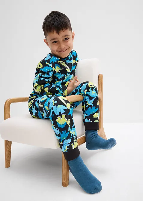 Pyjama van puur biologisch katoen, bonprix