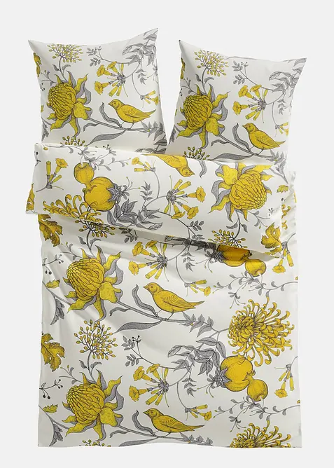 Dekbedovertrek met bloemenprint, bonprix