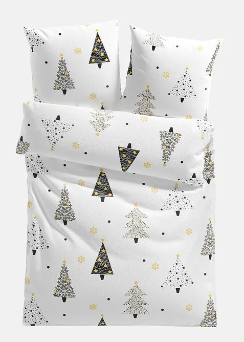 Dekbedovertrek met dennenbomen, bonprix