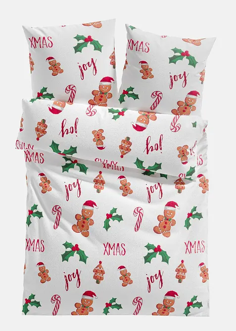 Dekbedovertrek met speculaas figuren, bonprix