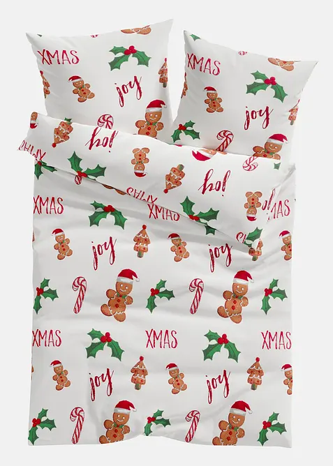 Dekbedovertrek met speculaas figuren, bonprix