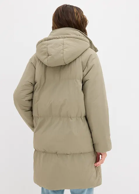 Lange gewatteerde jas, bonprix